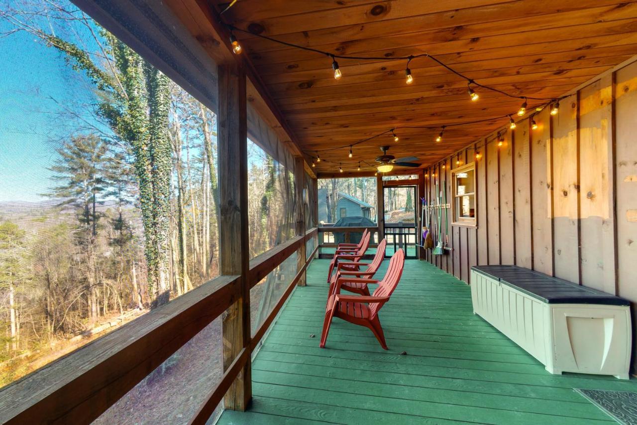 Villa Woodhaven Mineral Bluff Exterior foto